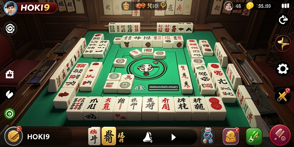 Tampilan gameplay HOKI9 yang menarik dan penuh warna.