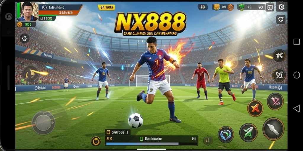 Tampilan seru gameplay olahraga di NX888.