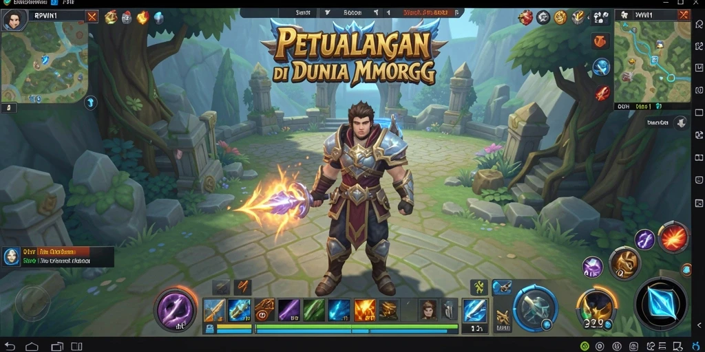 Tampilan gameplay yang seru dan menegangkan dari RPWIN1.