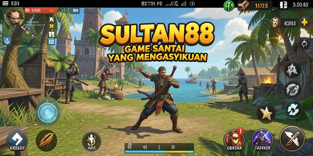 Tampilan seru gameplay SULTAN88 yang penuh warna dan interaksi.